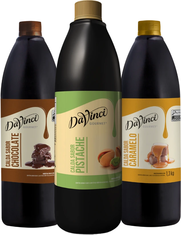 Produtos DaVinci Gourmet CALDAS