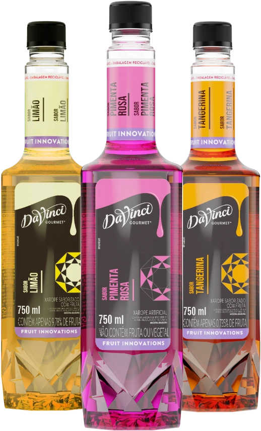 Linha DaVinci Gourmet Fruit Innovations