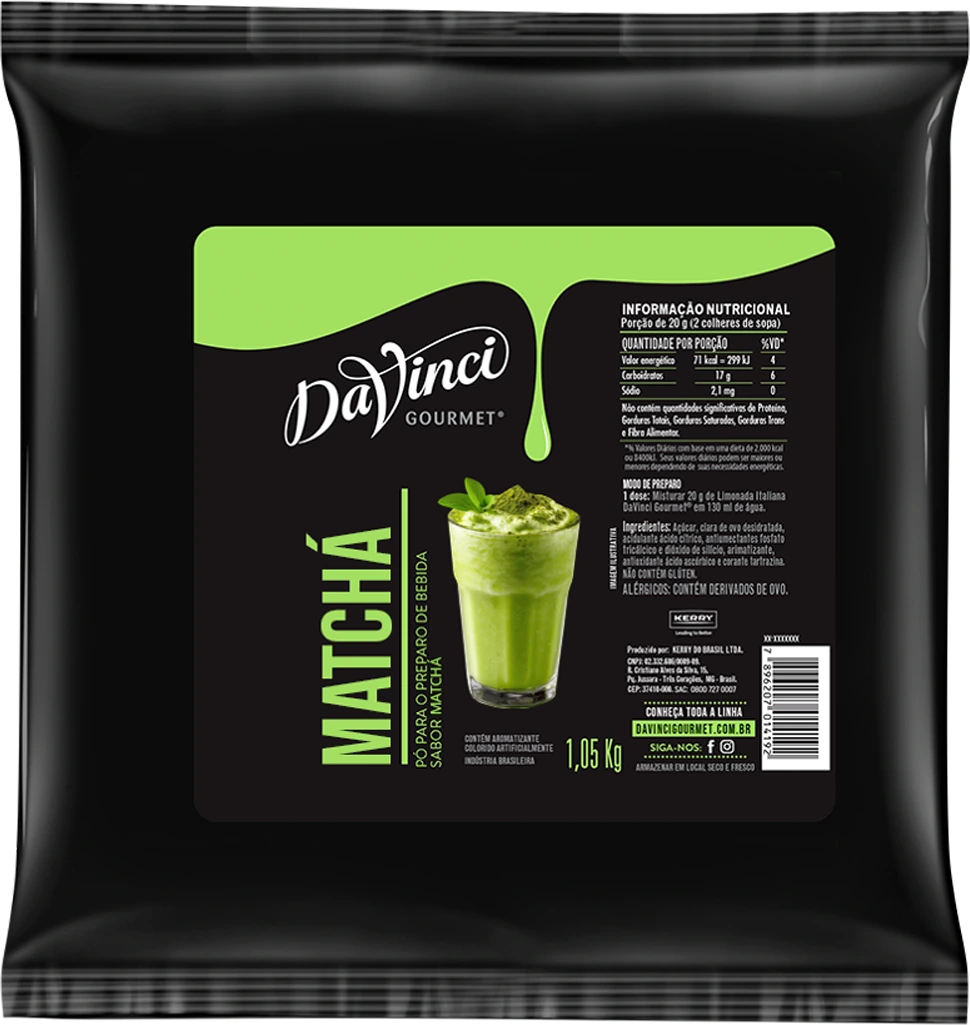Produtos DaVinci Gourmet PREPARADOS EM PÓ